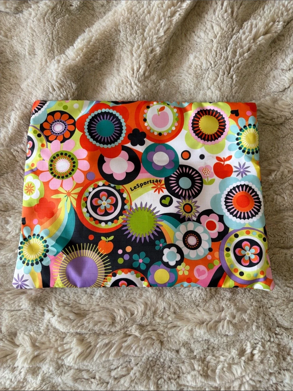 LeSportsac Multicolor Floral Zip Pouch